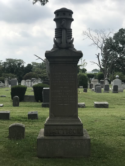 Joseph Mattison Gravestone